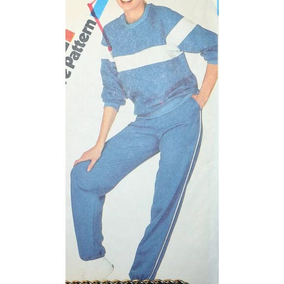 Simplicity 6021 Pattern Sweats Miss 6-10 Tracksuit Comfort Loungewear Sporty - Picture 1 of 7